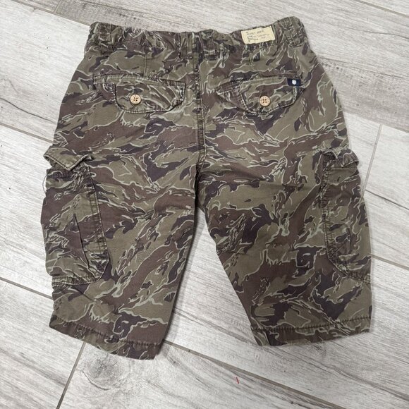 Lucky Brand Kids Size 10 Camo Cargo Shorts 100% Cotton Comfortable & Durable Des - Picture 4 of 5